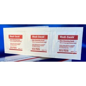 Skin Cleansing Alcohol Swabs - 100 pack