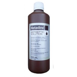 Betadine Antiseptic Solution 500ml