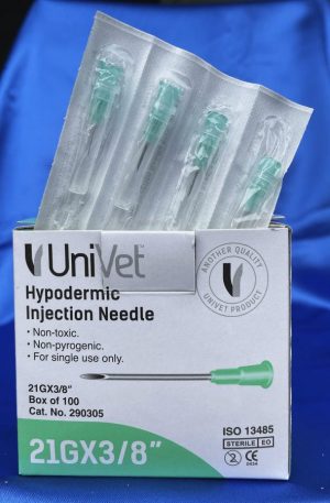 21G x 3/8" Needles - Box 100